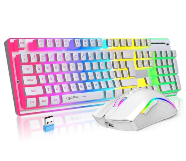 Blazingtech ARGB Wireless Gaming Keyboard and Mouse