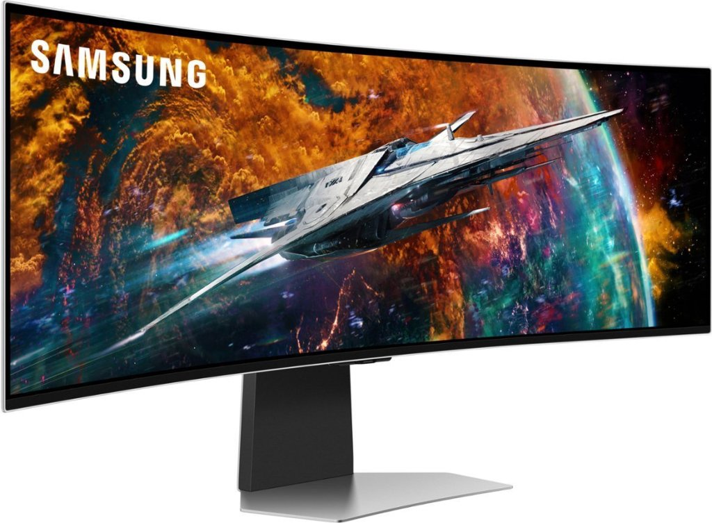 Samsung 49" Odyssey OLED G9 2K 240Hz 0.03ms Curved Smart Gaming Monitor