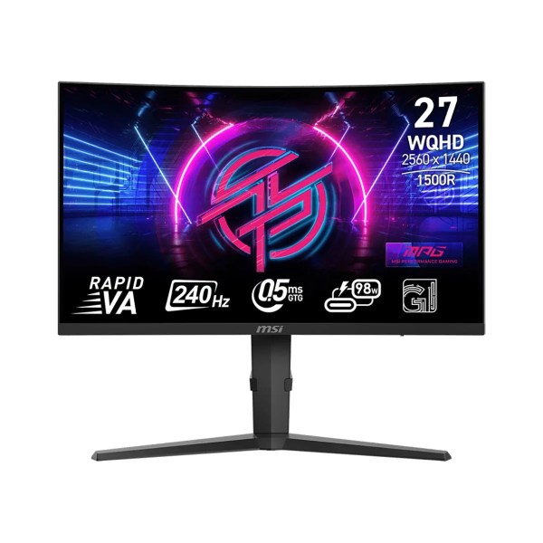 MSI MPG 27” Curved WQHD 240Hz 2K Gaming Monitor
