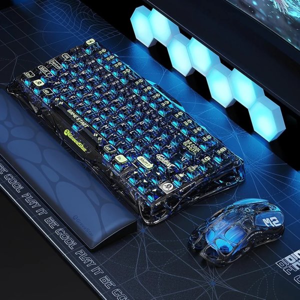 Gravastar Mercury K1 Lite + M2 PRO Keyboard Mouse Combo