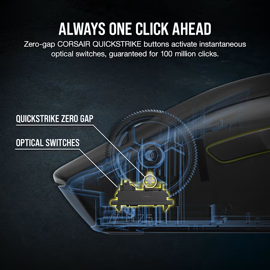 Corsair M75 Wireless Lightweight RGB Gaming Mouse - Image 5